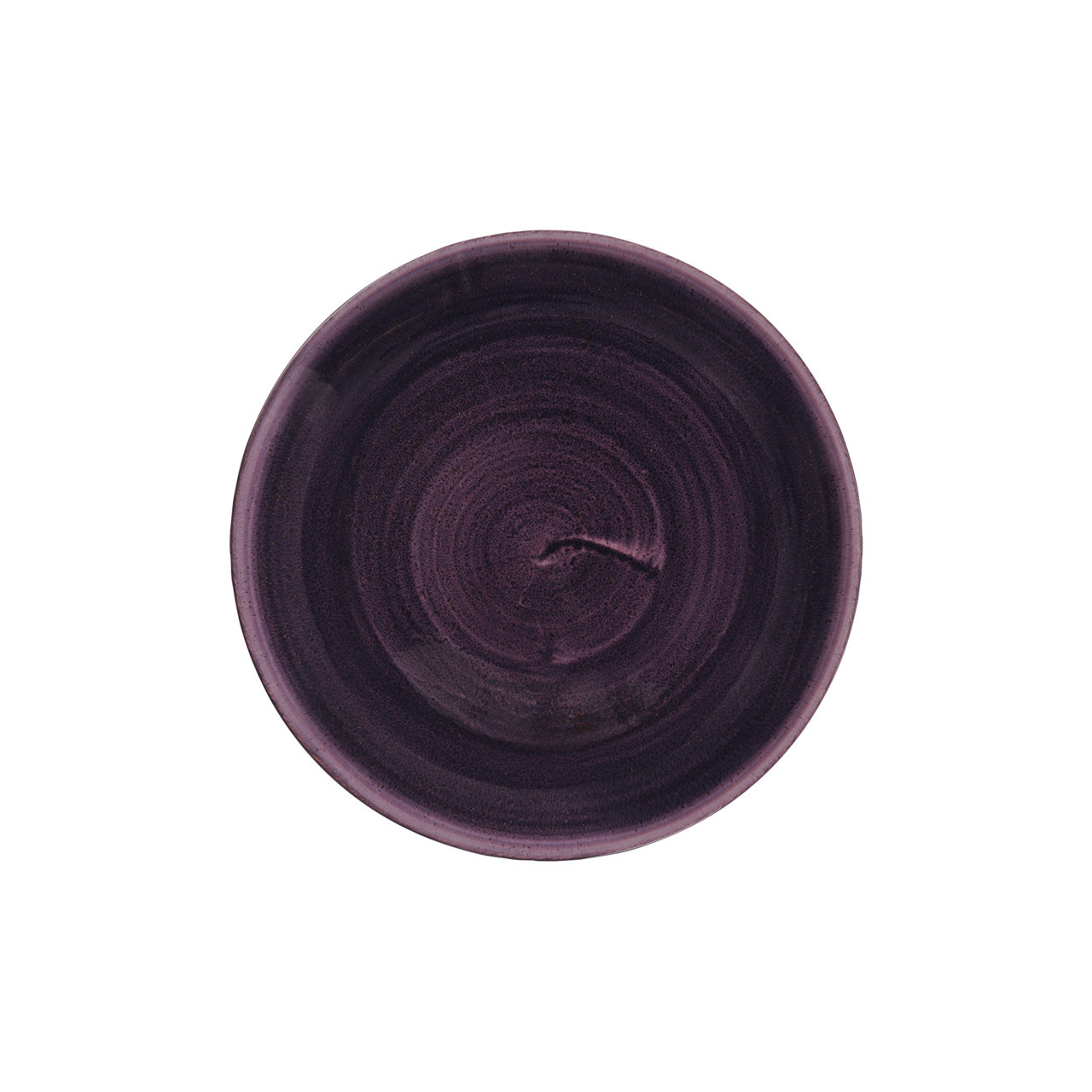 Stonecast Patina, Coupteller flach ø 217 mm Deep Purple